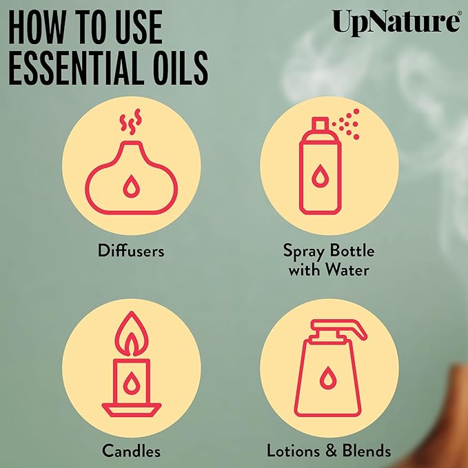 UpNature Shield Essential Oil - Huge 2oz - 100% Natural Oil for Household Cleaner Concentrate for Diffuser Aromatherapy