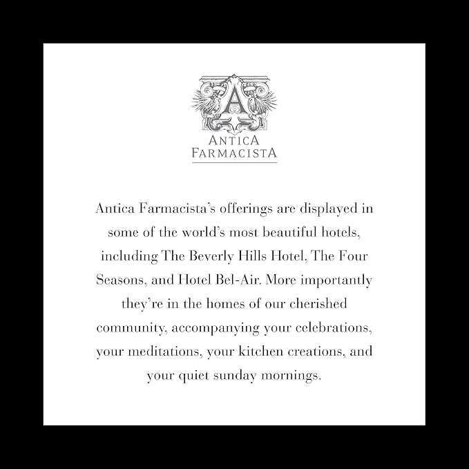 Antica Farmacista Body Moisturizer - Moisturizing Scented Lotion - Premium Body Moisturizer - Luxury Gift for Women & Men - Hand & Skin Hydration - Warm White, 10 Fl Oz