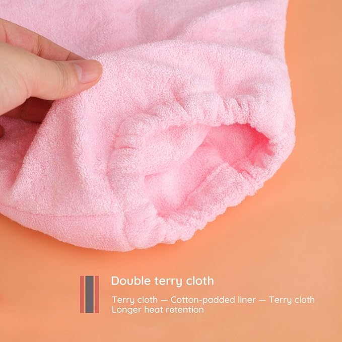 Paraffin Wax Booties, Segbeauty Paraffin Heated Foot SPA Liners, Paraffin Wax Refill Feet Cover Bags for Hot Wax Hand thera-py Bath Paraffin Thermal treat-ment Wax Warmer Paraffin Wax Machine Pink