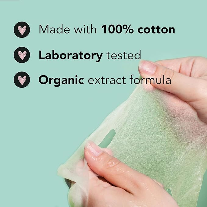 Celavi Essence Facial Face Mask K-Beauty Skincare Korea Skin Care Moisturizing (6 of each) B Set