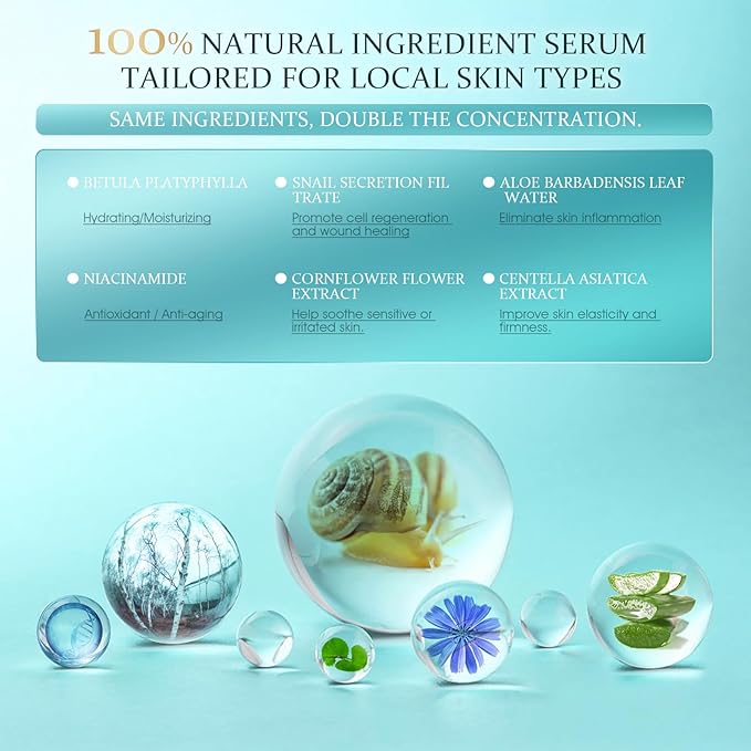 Face Serum - Facial Serum for Fine Lines & Wrinkles Hydrating and Moisturizing, 1.18 Fl Oz