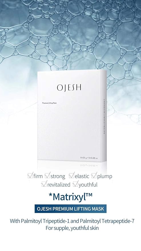 Premium Lifting Mask - Face Masks Skincare，Hydrating Masks，Moisturizing，Brightening and Soothing，Anti-aging，Collagen Essential Lifting & Firming Face for Women Men All Skin Type (1 Box)