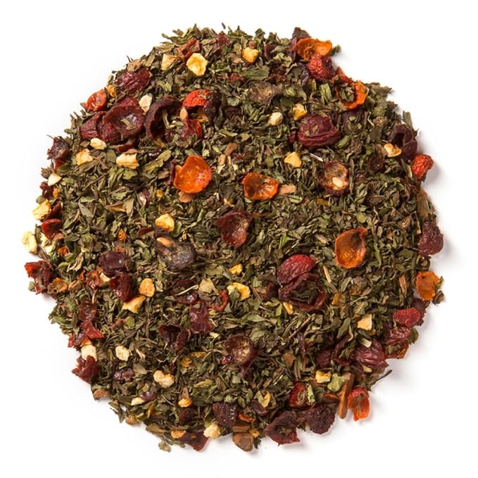 Davidson's Organics, Herbal Spicy Mint, Loose Leaf Tea, 16-Ounce Bag