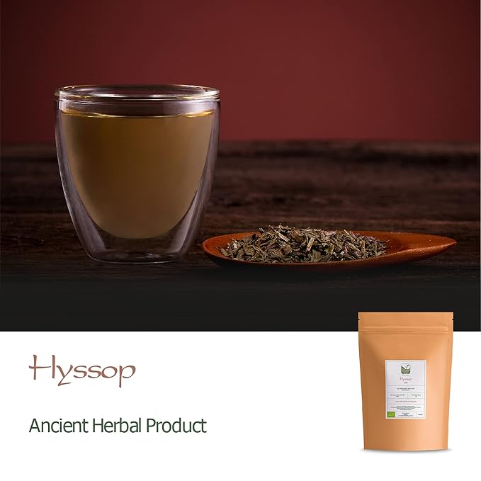 Hysop Leaf Organic Herbal Tea - Perfect For Elevating Dishes - Hyssop Organic Hyssops Hyssop Herb Dried Hyssop Herb Tea Organic Hyssop Herb Hisop Herb