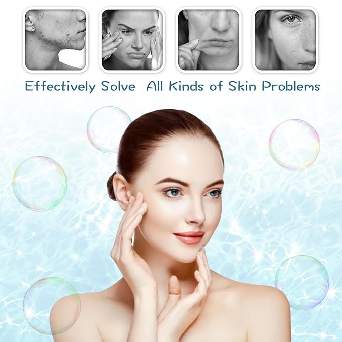 LED FACIAL LIGHT THERAPY MASK-Led Face Mask Light Therapy, 7 Led Light Therapy Facial Skin Care Mask - Blue & Red Light for Acne Photon Mask - Skin Care Mask for Face and Neck.White