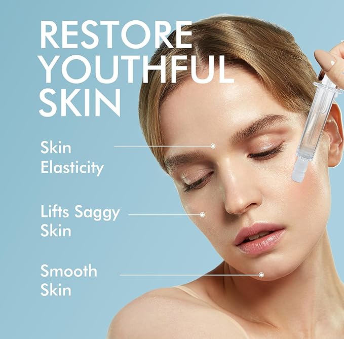 Stem Cell Serum for Face, Anti Aging Microneedling Serum Uses with or without Micro Needling, Smooths Wrinkles and Moisturizes Skin