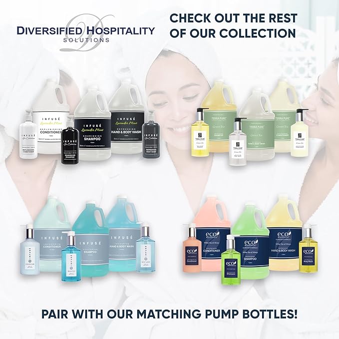 Terra Pure | 1 Gallon Lotion | Luxury Hotel Toiletry Bulk Size| Designed to Refill Soap Dispensers | 128 oz