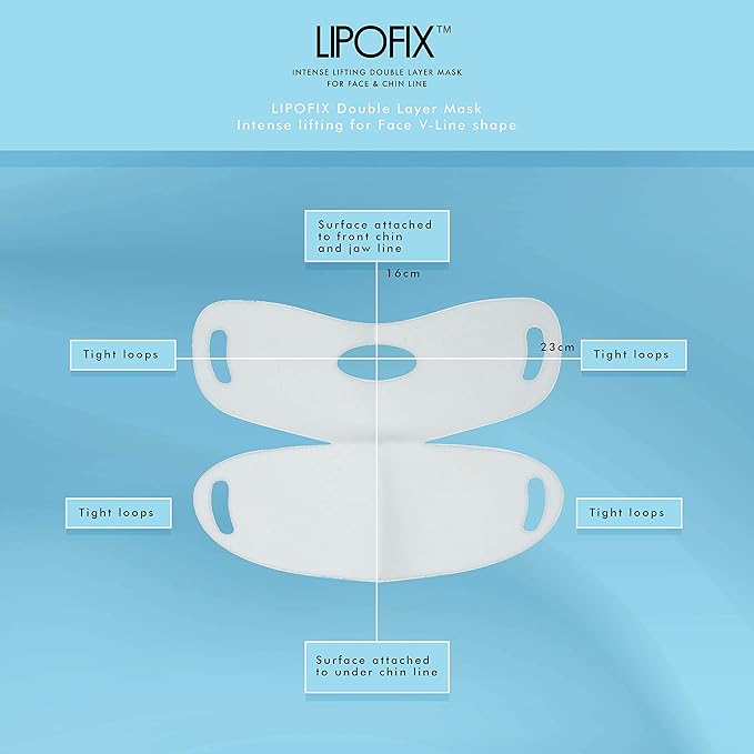 Lift & Firm V-Line Sculpting Mask – Advanced Chin & Jawline Shaping Solution for Tightening & Lifting. 5 Masks