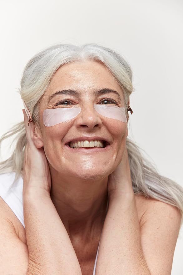 BioRepublic Lost Baggage Under Eye Emergency Repair Mask | Reduces Appearance of Lines, Bags, and Dark Circles Under Eyes | Organic Biocellulose Masks for Moisturization | Box of 3