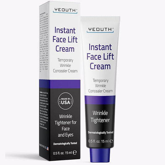 YEOUTH Instant Face Lift Cream, Temporary Skin Tightening Under Eye Cream for Women, Tightening and Lifting Concealer 15ml