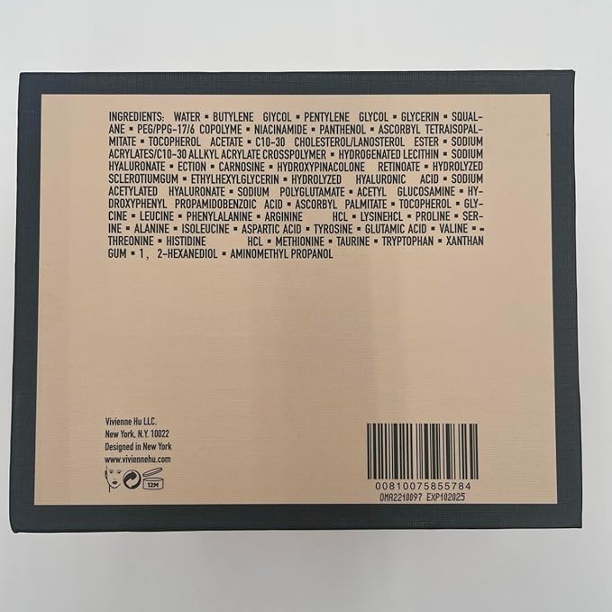 VivienneHu Hyaluronic Acid Serum Capsules, Hydrating Serum for Face with Retinol, Intense Hydration & Skin Plumping, Daily Facial Hydration Serum, Face Plumping Serum - 30 Capsules