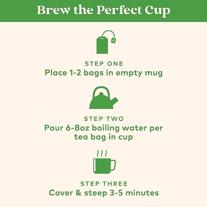 ORGANIC INDIA Tulsi Green Tea Bags - Holy Basil Tea, African Basil, Stress Relieving, Immune Support, USDA Certified Organic, Premium Darjeeling Green Tea, Caffeinated - 18 Infusion Bags, 1 Pack