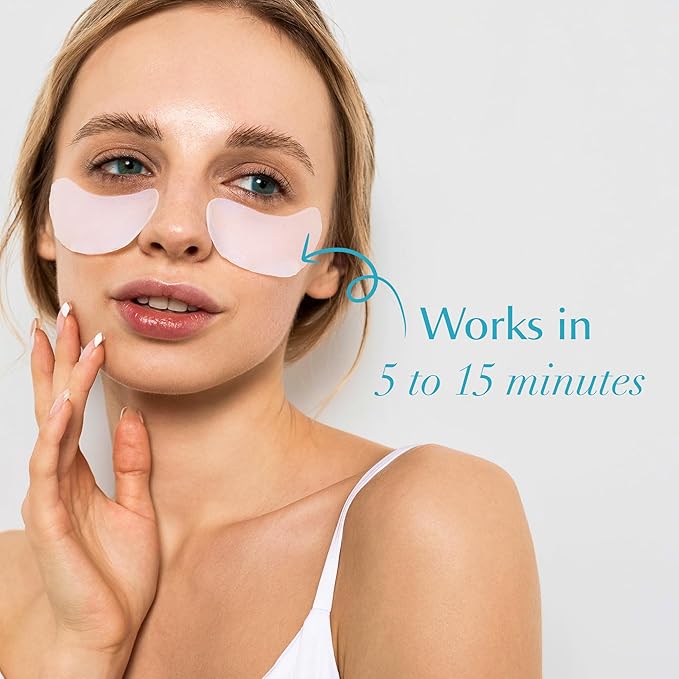 Talika Bio Enzymes Eye Patch (3 Pack) - Instant Ultra-Moisturising Under Eye Patches for Adults - Eye Mask For Dark Circles Tired Eyes & Puffiness