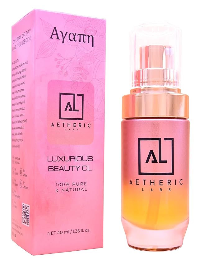 Facial Anti-Aging Luxe oil, 100% Pure & Natural, Moisturizing for Sensitive Skin | Artisan Skincare 40 ml