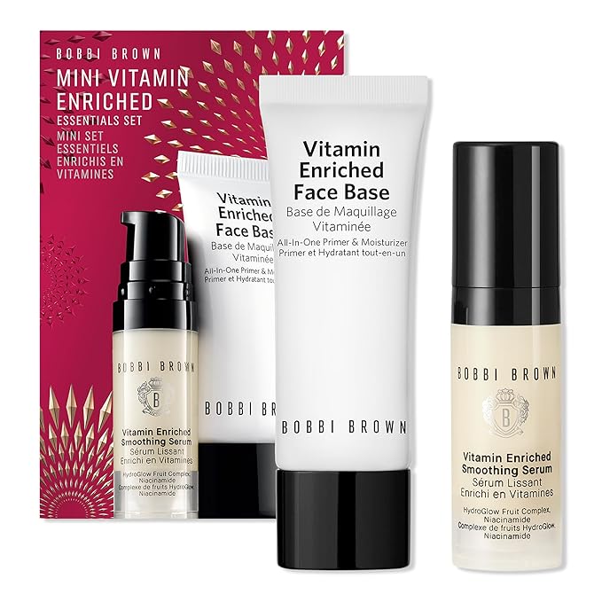 Bobbi Brown Mini Vitamin Enriched Moisturizer and Serum Set, 2 Piece Kit