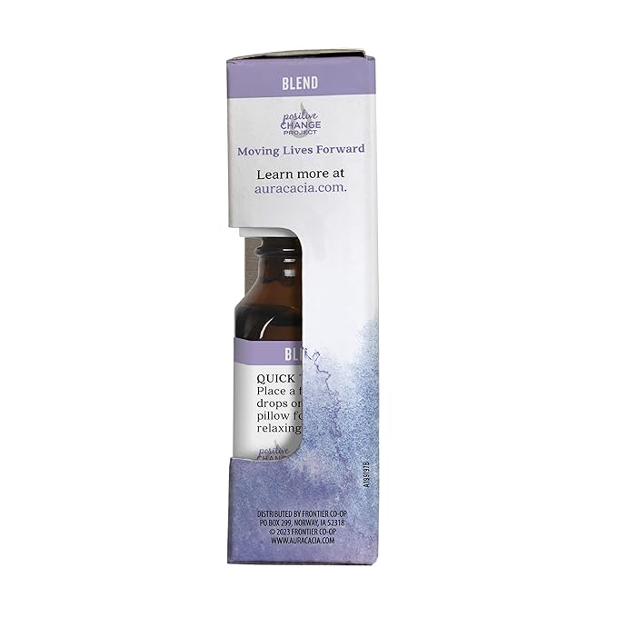 Aura Cacia Essential Oil Calming Pillow Potion, 0.5 Fluid Ounce