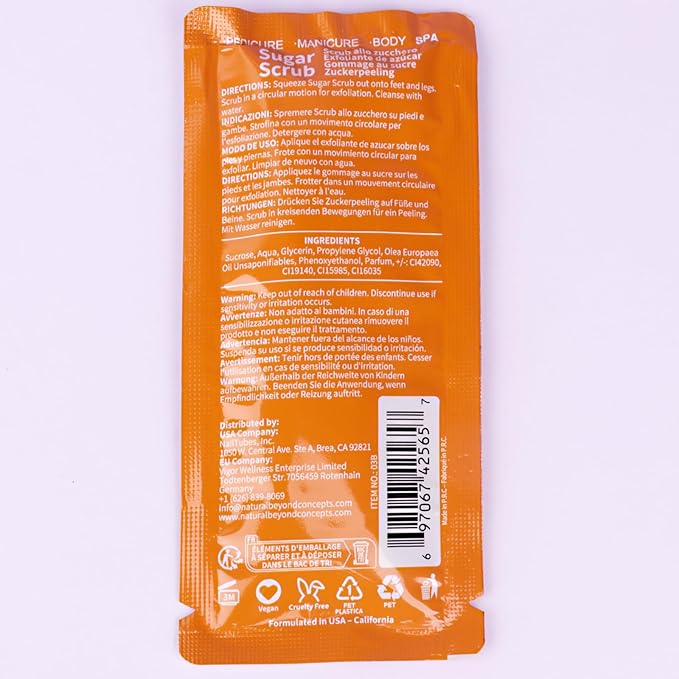 Pedicure Kit Foot Soak Set: Bubble Salt, Sugar Scrub, Massage Mask, Massage Lotion in a Box, 4 Step Foot Spa Kit for Dry Feet,Tired Feet（3 Set Mango)