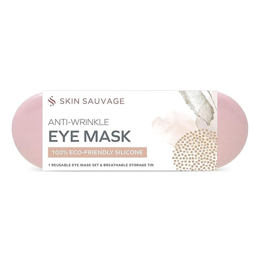 Anti-Wrinkle Eye Mask Set with Stylish Storage Tin to Revitalize and Rejuvenate