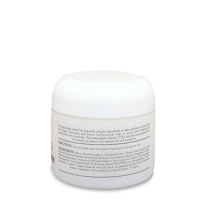 Sage & Citrus Moisturizer 2 oz lightweight crème