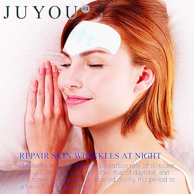 Forehead Mask, Pad, Anti-Wrinkle Patch, Firming Collagen Anti-Wrinkle Gel Sticker, Reduce Fine Lines Moisturizers Deeply Repairs (6Packs)