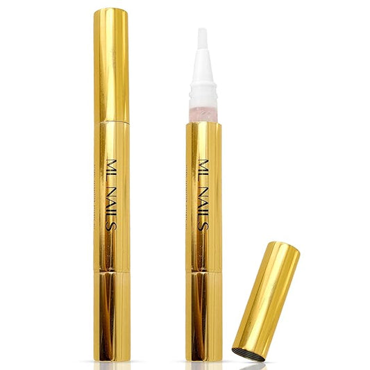 Cuticle Oil Pen for Nails - Moisturizing Nail Strengthener with Jojoba Oil, Vitamin E, & Vitamin B for Cuticle Repair - Quick-Absorbing Cuticle Softener & Nail Protector Rose, 3mL