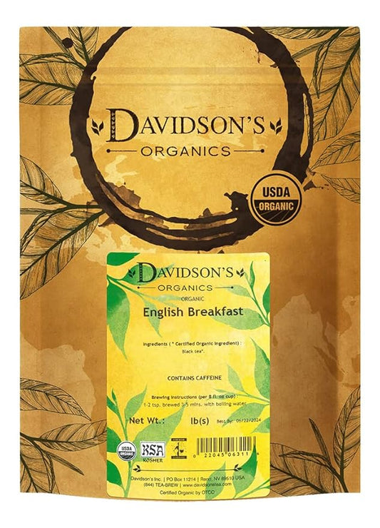 Davidson's Tea Bulk, English Breakfast, 16 Ounce
