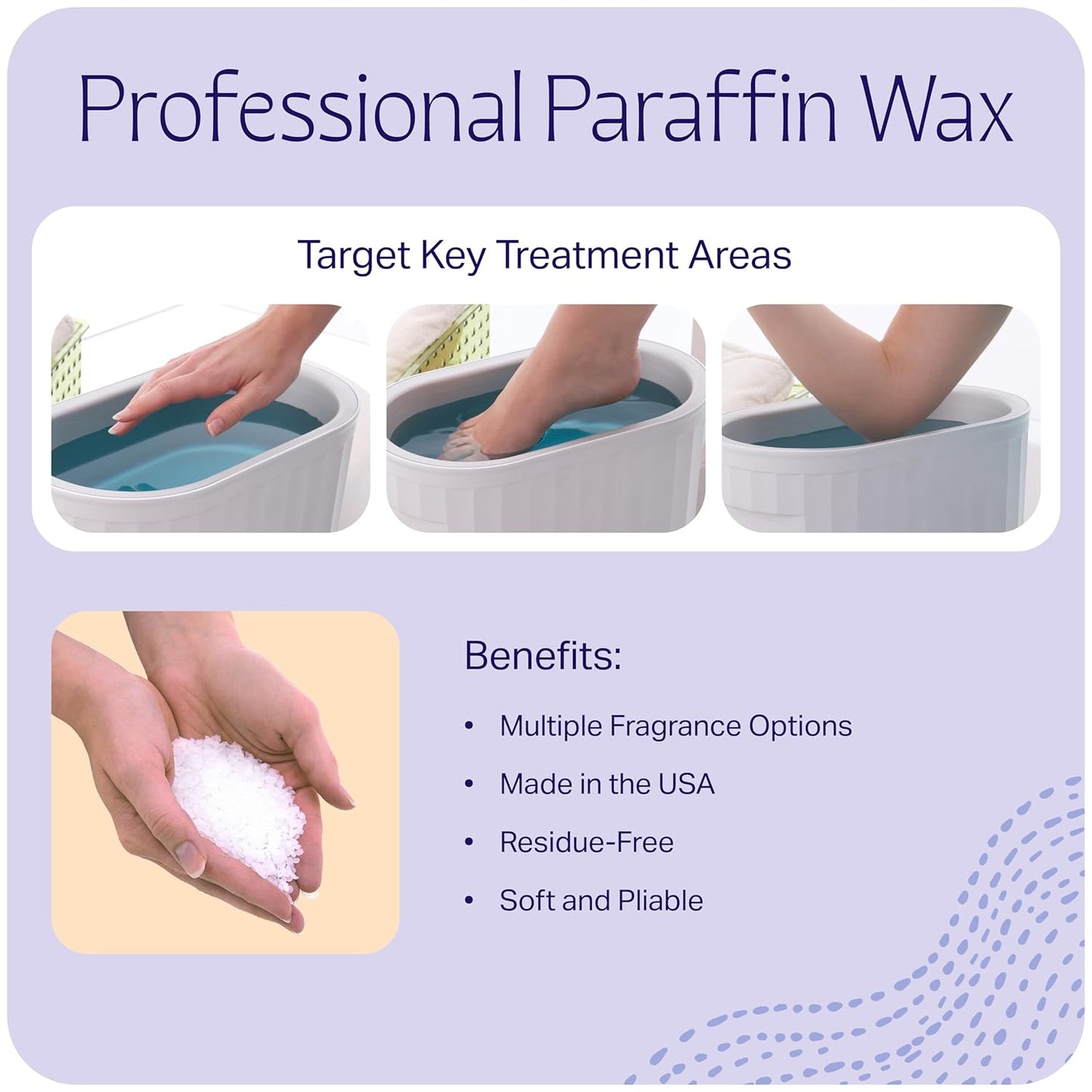 Therabath Paraffin Wax Refill - Thermotherapy - For Hands, Feet, Body - Deeply Hydrates - Made in USA, 6 lb. Eucalyptus Rosemary Mint
