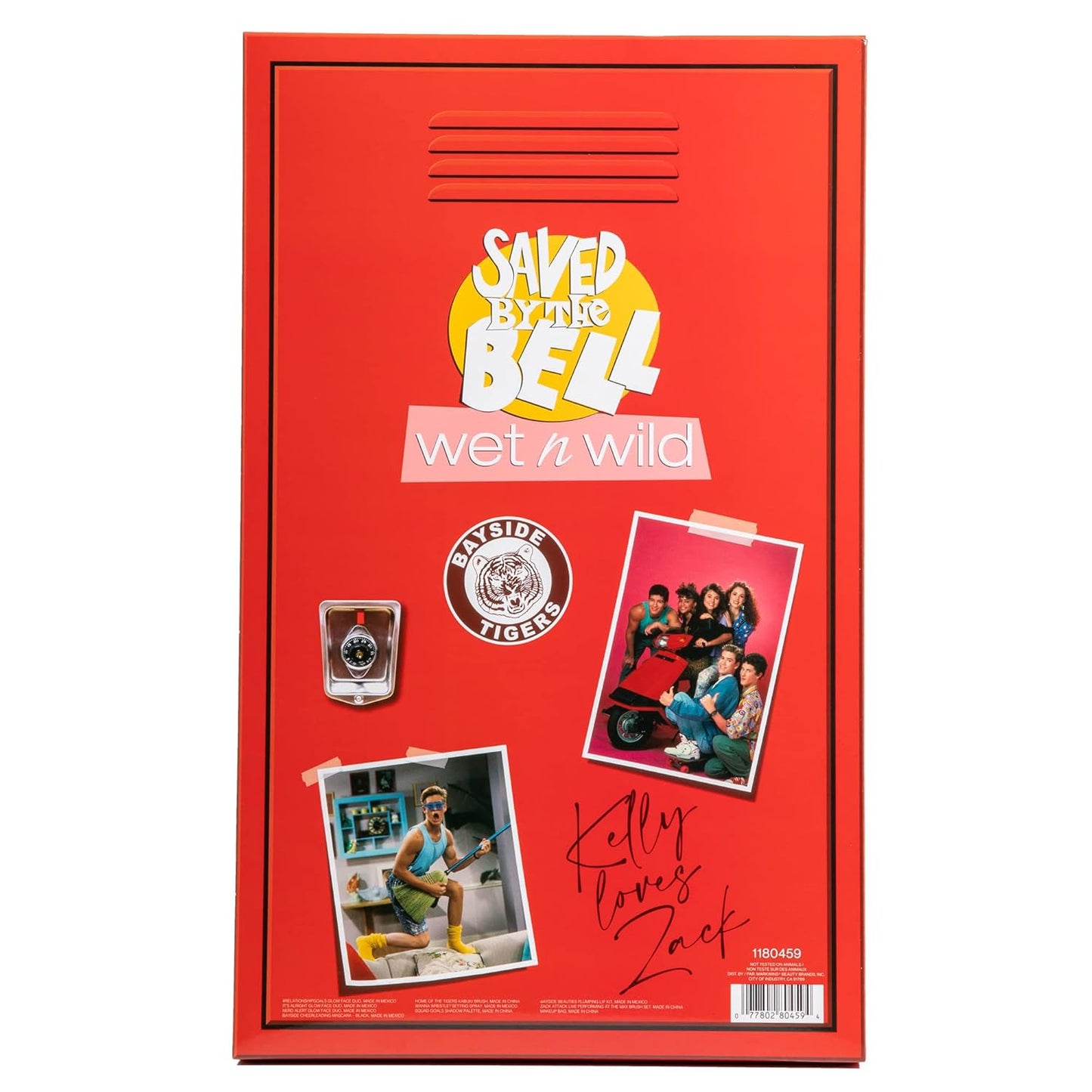 wet n wild Saved By The Bell Full Makeup Collection - Makeup Set with Versatile Brushes, Vibrant Buildable & Blendable Palettes & Lip Tint for Unique Looks, Cruelty-Free & Vegan