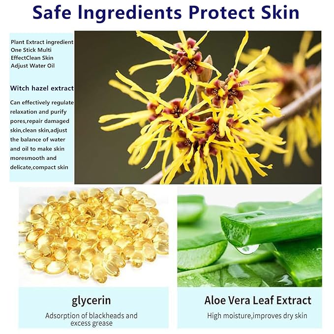 Blackhead Pore Strips, Black Head Remover Strips for face, Deep Cleansing Nose Blackhead Strips With Instant Pore Unclogging, Oil-Free, for Women & Men