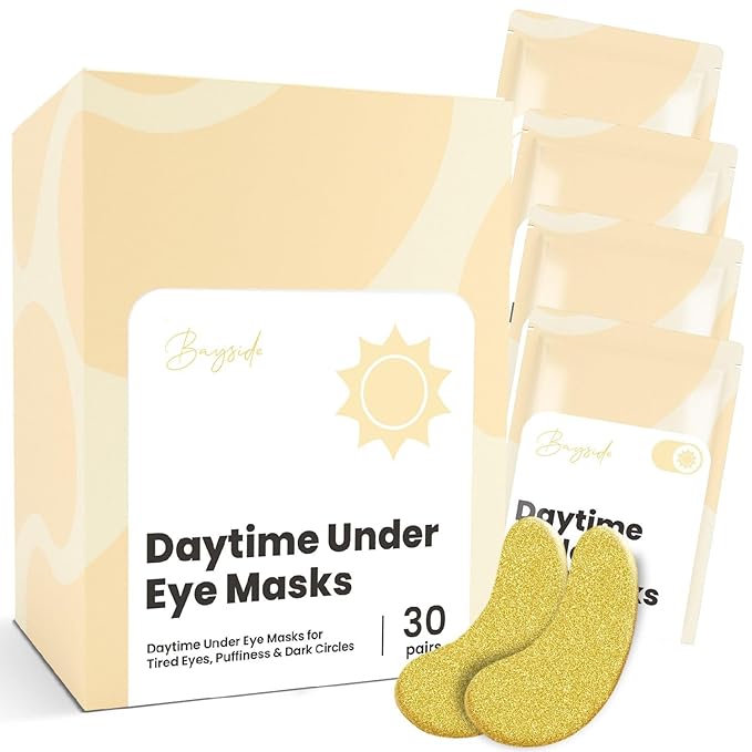 Daytime Under Eye Patches for Puffy Eyes and Dark Circles | Infused Gel Mask Patches for Dark Circle Undereye Support of Bags & Puffiness | Ideal for Bridesmaid Gifts & Bachelorette Party