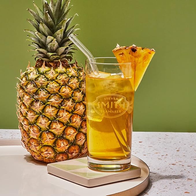 Smith Teamaker Pineapple Green Iced Tea No. 81, Refreshing, Caffeinated, Sustainably Grown, Full Leaf Green Iced Tea, 10 Count, 1 Quart Sachets