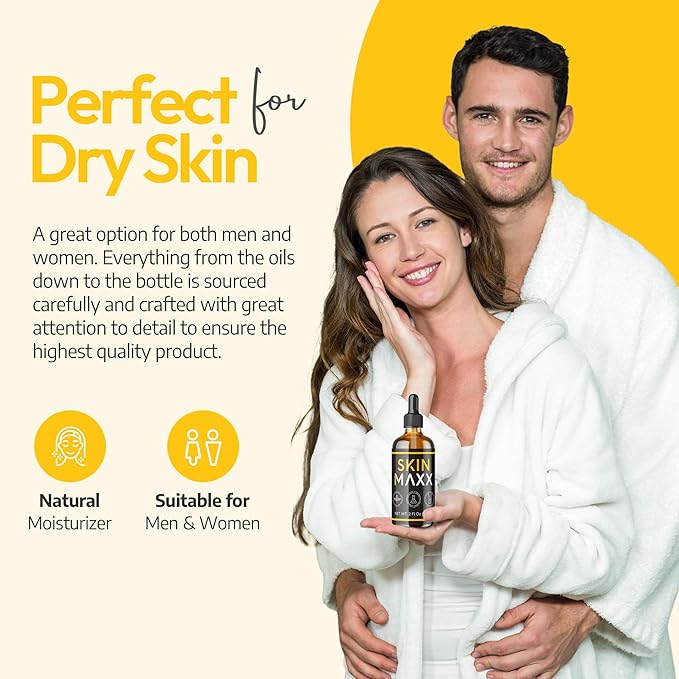 Organic Castor Oil, Rosehip Oil & Black Seed Oil for Face - Anti-Aging Facial Oil & Moisturizer for Women, Natural Ancient Remedy for Hydrated, Glowing Skin - Cold Pressed Face Oil (1 Fl Oz)