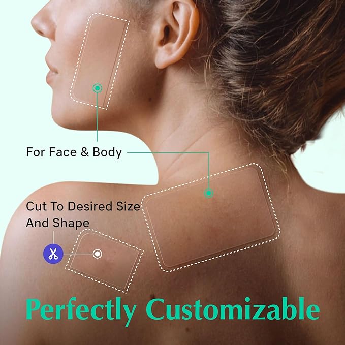 XXL Acne Patches - Hydrocolloid Pimple Covers for Face & Body Breakouts | Cystic Zit Treatment | Vegan (10ct)