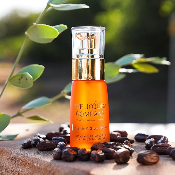 Vitamin C Facial Oil 30ml – Brightening Glow Elixir with THD Ascorbate, Turmeric & Tomato Oil – Antioxidant-Rich Skin Booster for Radiance, Even Tone & Smooth Texture
