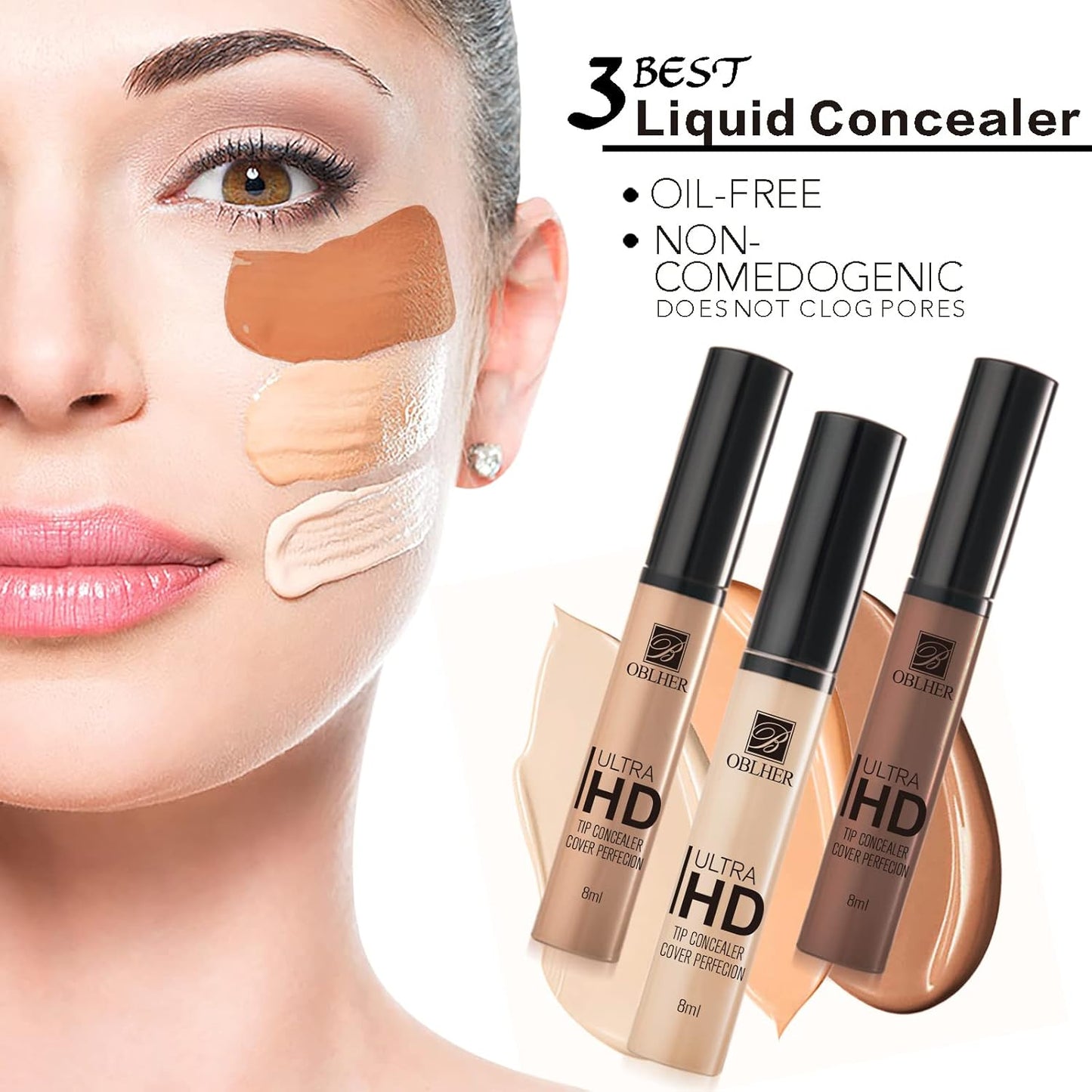 Makeup Kits Contour Palette Set Make Up Kit For Women Full Kit， Ultimate Foundation Combination - Foundation Blending Beauty Spong Cosmetic Bag Natural Makeup Gifts For Teenage Girls.