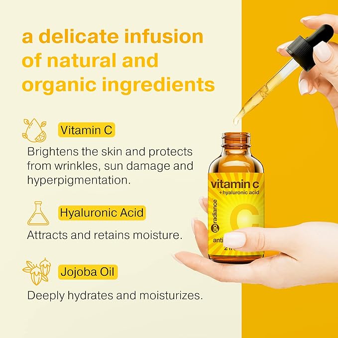 Retinol Serum for Face 2OZ + Vitamin C Face Serum 2OZ