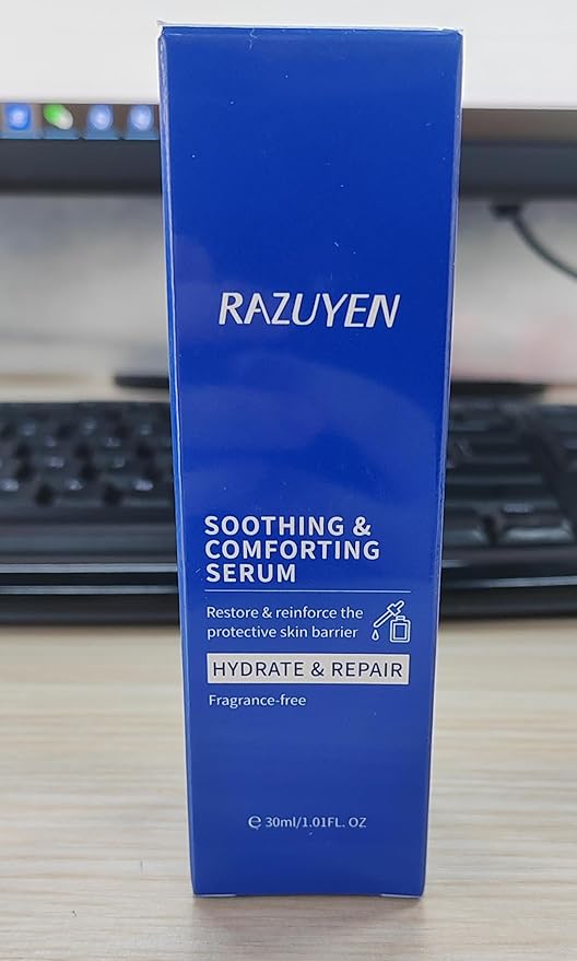 Soothing Collagen Serum for Face, Repair And Moisturize Skin, Anti Aging Face Serum for Women With Panthenol, Gentiana Scabra Root Extract, 1.01 FL OZ