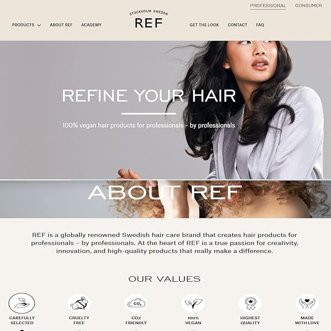 Ref of Sweden Colour Boost Masque Dark Blonde 200 ml / 6.76 oz