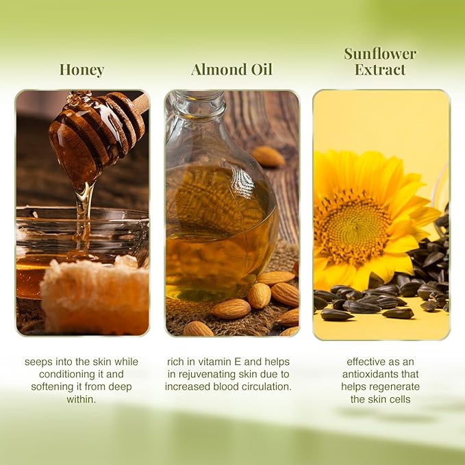 VLCC Almond Honey Body Lotion | with Deep Nourishing & Skin Enhancing Properties | Gives Supple, Moisturized, & Youthful Skin | 11.83 Fl Oz/350 ml (Pack of 2)