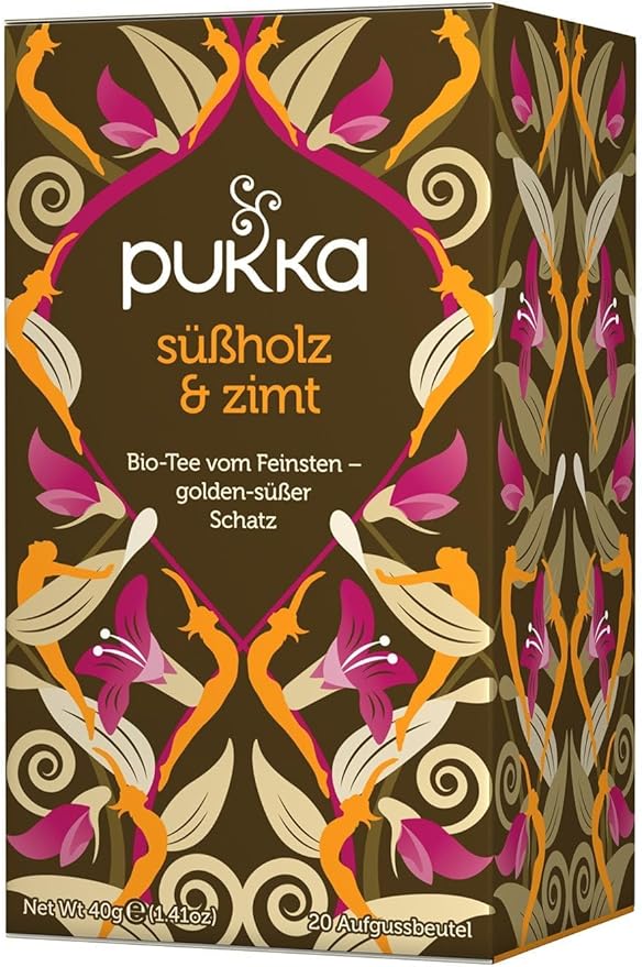 Pukka Herbal Teas Licorice and Cinnamon - 20 Bags, 20 Count
