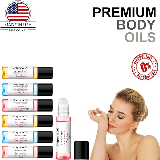 Aroma Depot 1 oz. Apple Spray Perfume/Skin Body Fragrance Oil. Our Interpretation, Pure-Uncut. Add a Few drops to your Aromatherapy Diffuser.