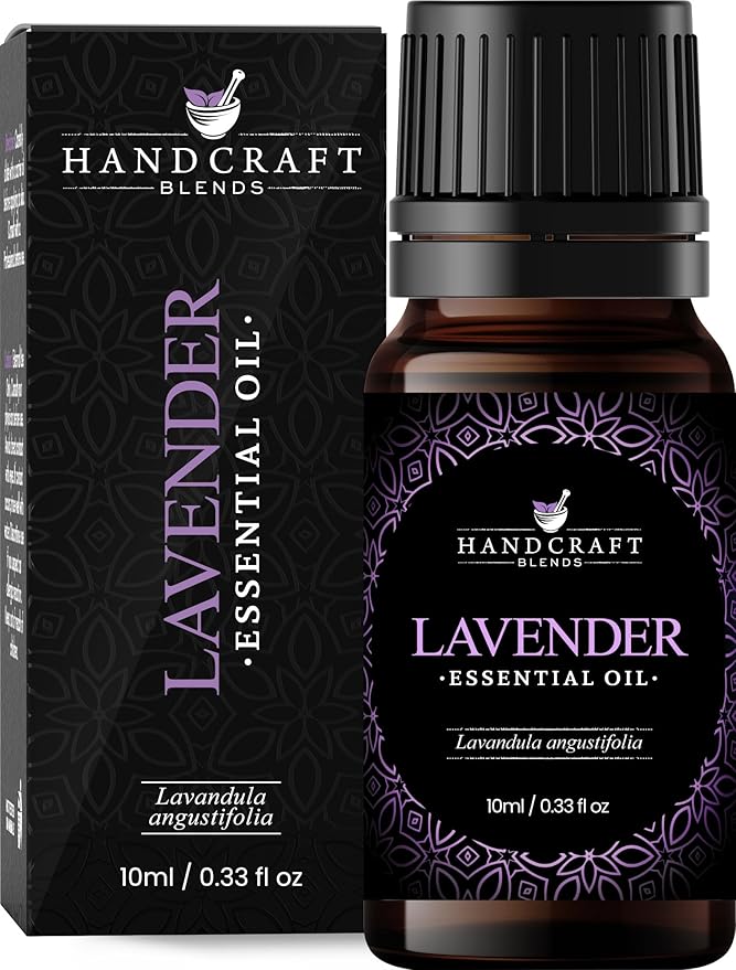 Handcraft Blends Lavender Essential Oil - 0.33 Fl Oz - 100% Pure and Natural - Premium Grade Essential Oil for Diffuser and Aromatherapy