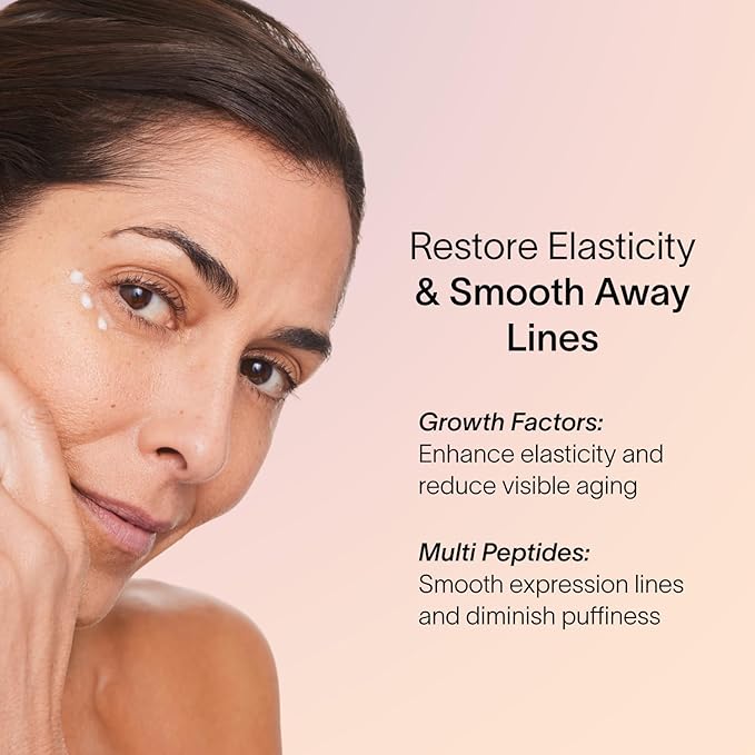 Solawave LightBoost Eye Cream | Reduces Appearance of Dark Circles, Puffiness, & Under Eye Bags | Anti Aging, Wrinkle Smoothing, Brightening, Hydrating, & Collagen Support | Enhances Red Light Therapy