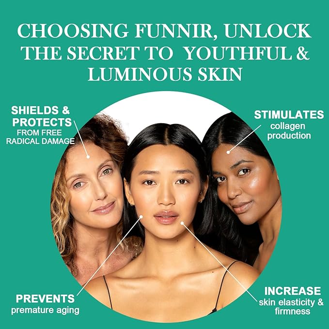 Vitamin C Serum for Face With Hyaluronic Acid, Retinol, Niacinamide, Reduce Fine Lines(30ml)