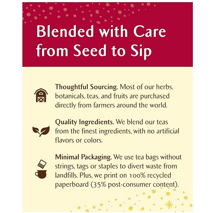 Celestial Seasonings Herbal Tea, Sangria Zinger, 20 Count