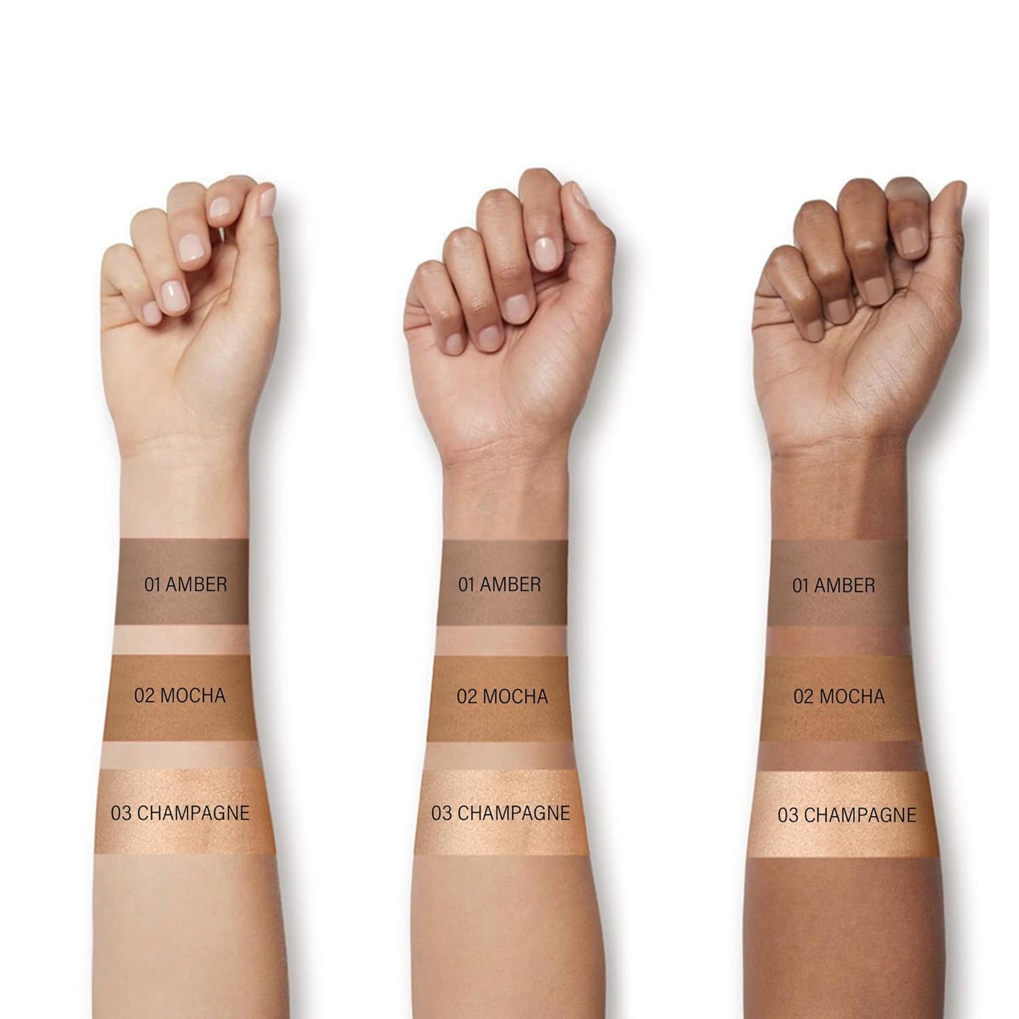 FV 2PCS Contour Stick, Highly Pigmented & Blendable Cool Toned Contour and Highlighter Stick with Natural Finish, Long Lasting & Creamy Texture Contour Set for Face Shaping Makeup, 01&03