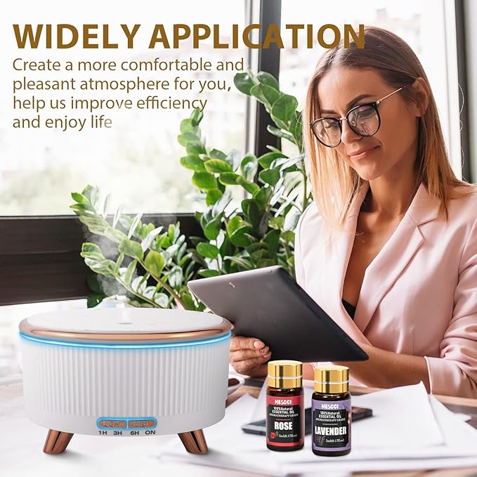 Essential Oil Gift Set, for Diffuser, Humidifiers, Fragrance Oil Scent for DIY Candle and Soap Making