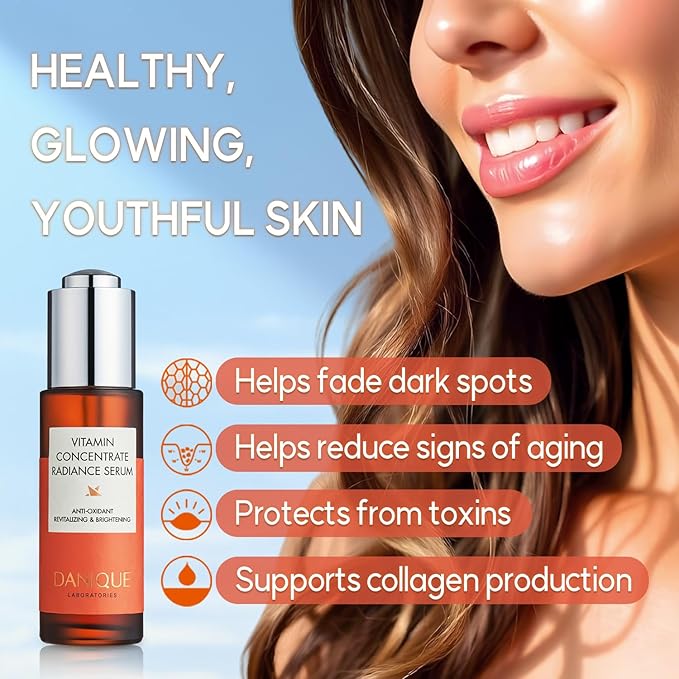 Danique Vitamin Concentrate Radiance Serum, Stem Cell Korean Skin Care Beauty Serum Booster