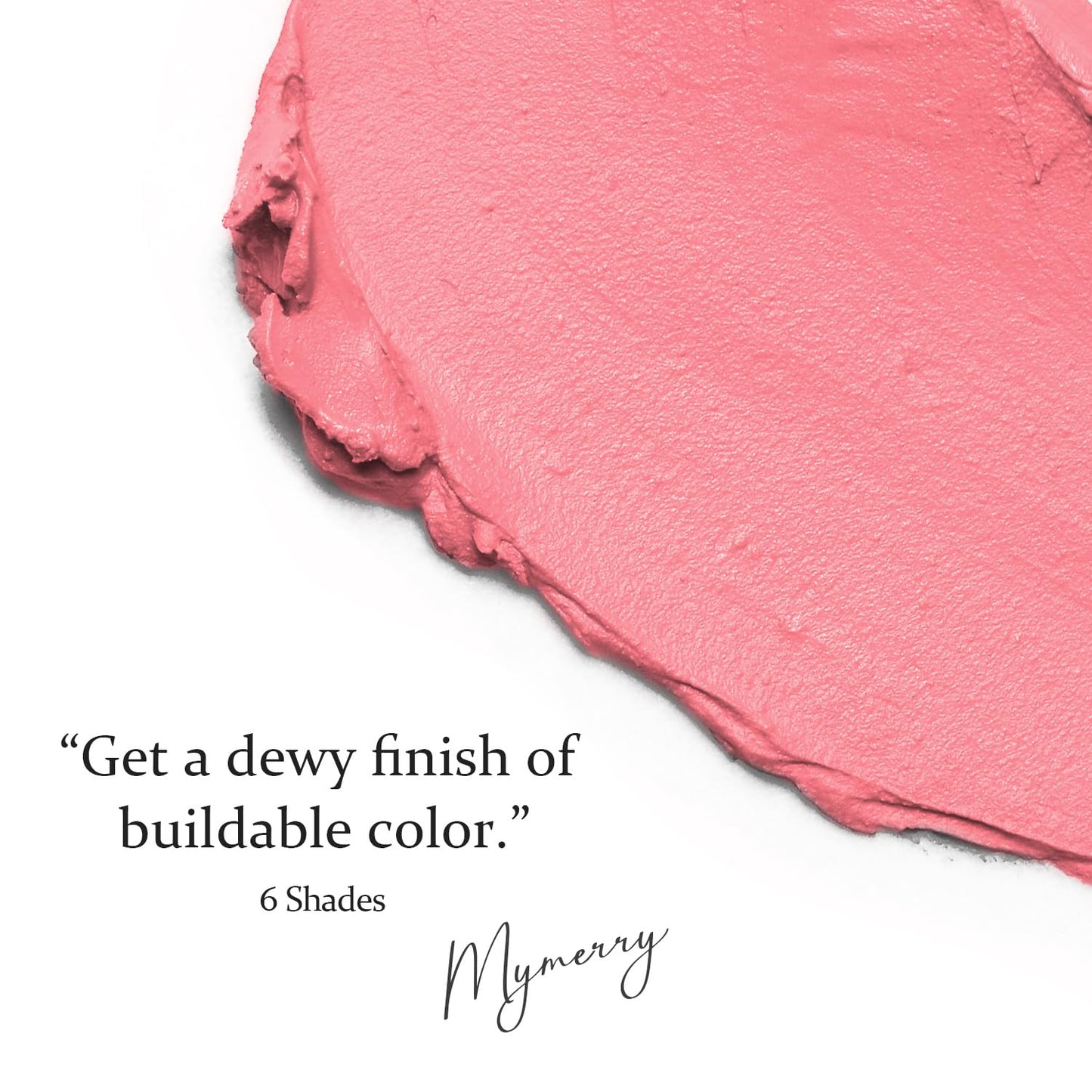 Blush Stick, Cream Blush for Cheeks and Lip Tint, Dewy Finish, Buildable & Blendable Color, Lightweight & Long-Lasting Formula | Warm Pink, 0.53fl.Oz