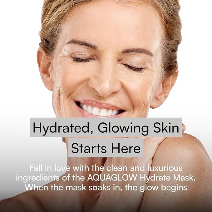 Hydrating Face Mask | Overnight Face Mask For All Skin Types | Gel Face Mask with Copper Peptides and Hyaluronic Acid | 50ml